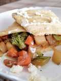 Crepa salada de vegetales 🥦🥕🥔