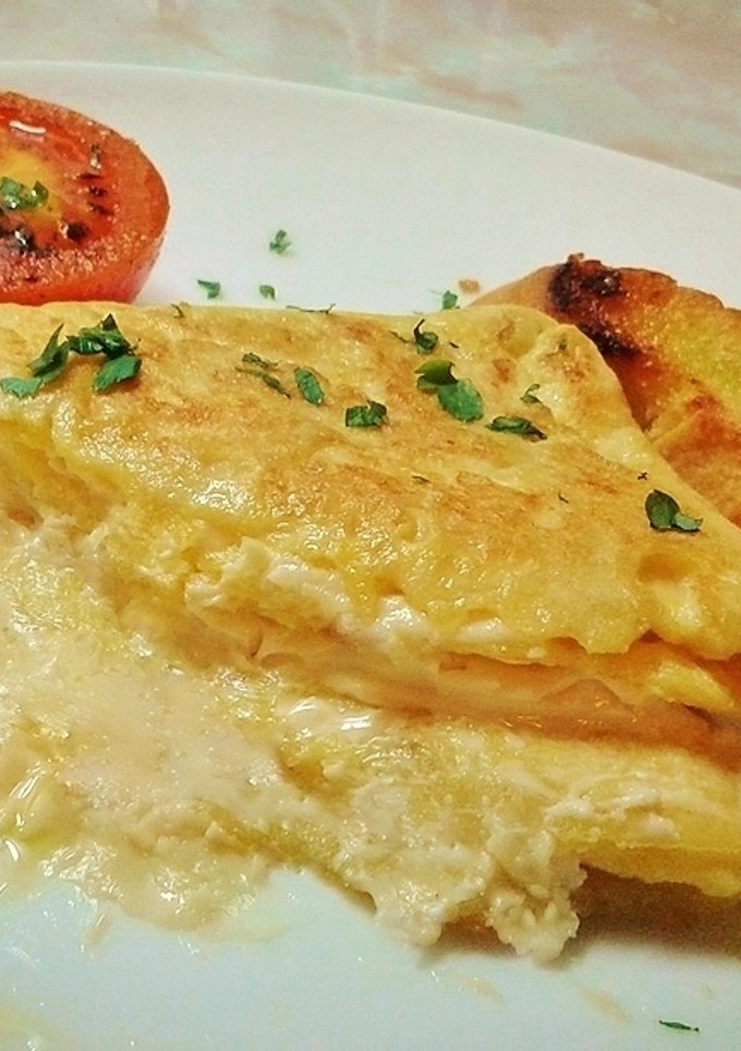Una foto de Tortilla de queso individual