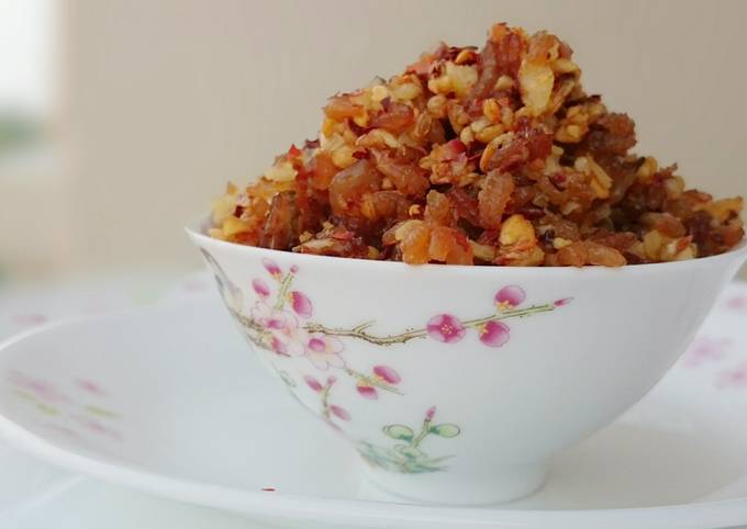 Dried Shrimp With Garlic And Chili Flake