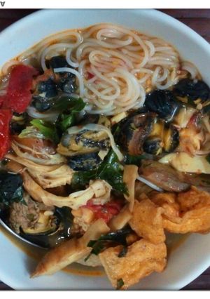 Hình của món Bún ốc.