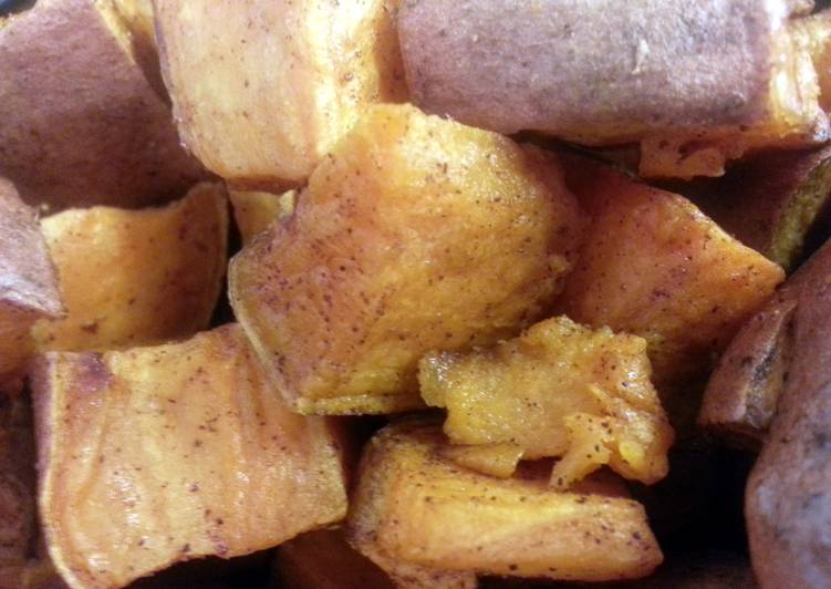 Pumpkin Spiced Sweet Potatoes