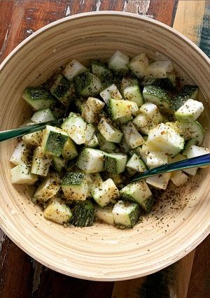 Une photo de ☆Salade de Courgettes à l’Italienne☆