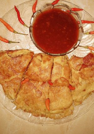 Foto resep Omlet sosis saus teriyaki