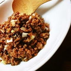 A picture of Meat Miso.