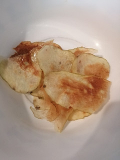 Una foto de Papas tipo chips facilísimas y rápidas