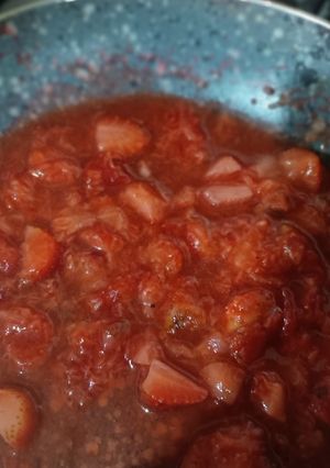 Una foto de Mermelada de frutilla.