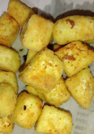 A picture of Fried paneer.