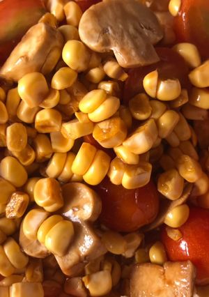 صورة لوصفة 🌽 سلطة ذرة حلوة صحية 🌽