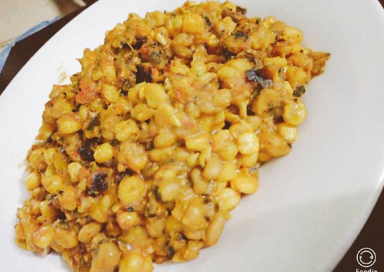 Recipe: Yummy Porrage beans and maize