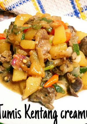 Foto resep Tumis kentang creamy