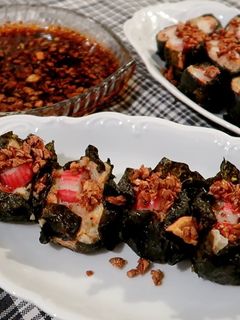 A picture of Japanese Siomai.