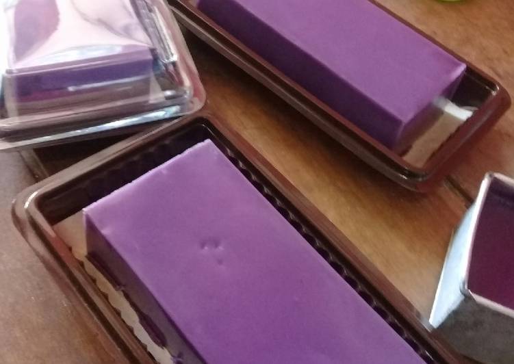 Cara Memasak Puding ubi ungu yang Enak