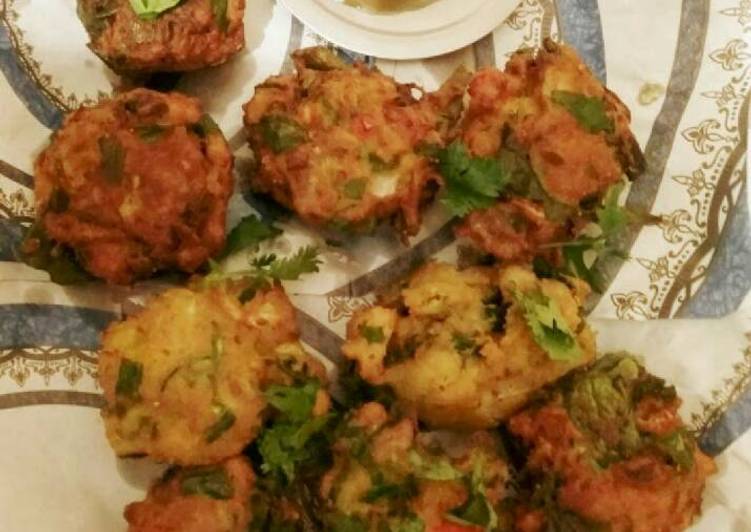 Recipe of Ultimate Zucchini &amp; Peppers Fritters