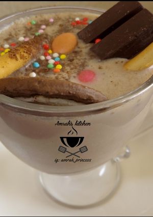 A picture of Noreos milkshake.