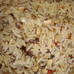 A picture of Jallop rise nd beans.