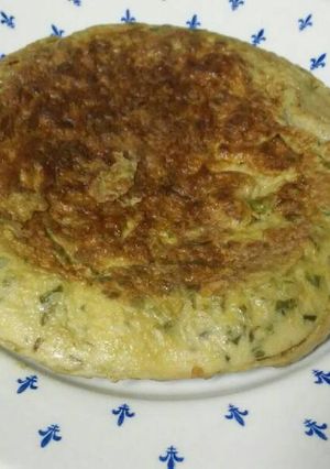 Una foto de Tortilla de espárragos