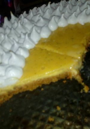 Una foto de Pie de maracuyá
