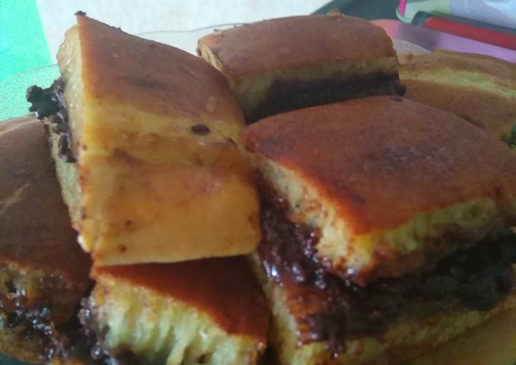 Martabak coklat keju teplon anti gagal