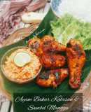 Ayam Bakar Kalasan & Sambel Mangga