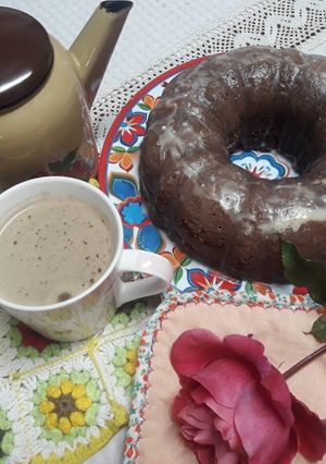 Una foto de Bizcochuelo de chocolate