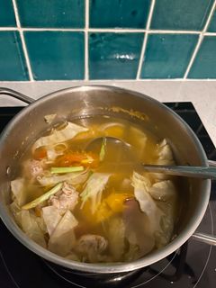Hình của món Bún chả cá cực đơn giản.