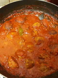 Una foto de Albóndigas de pavo en salsa de tomates natural