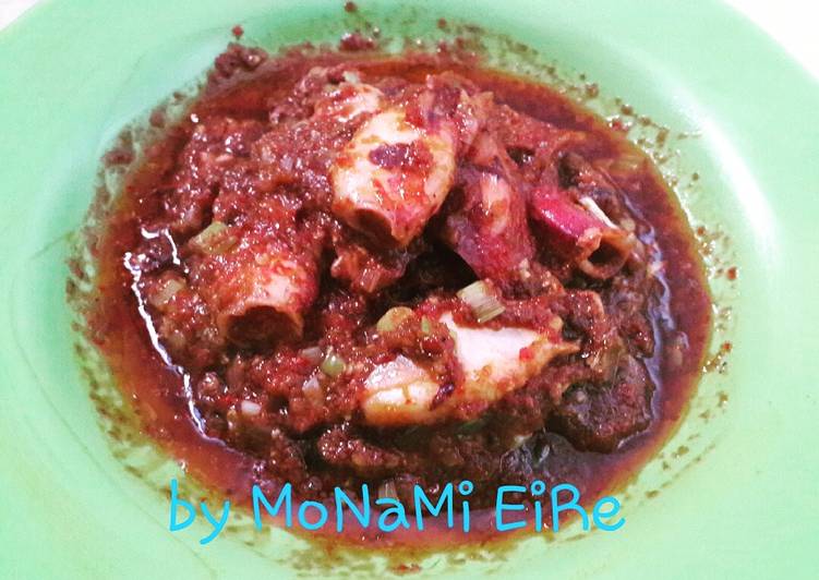 Sotong Sambel Pedas Simple