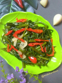 Foto resep Tumis Kangkung Saos Tiram 🧡🧉
