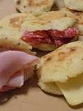 Arepas saborizadas con fiambre