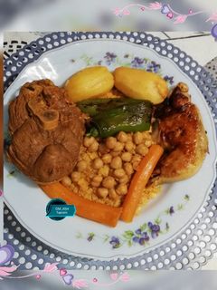 صورة لوصفة شخشوخة مولد (باللحم و الدجاج)