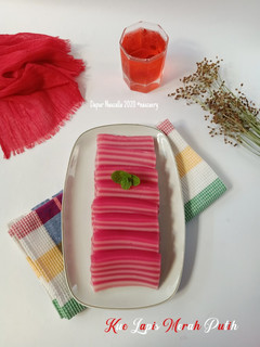 Foto resep Kue Lapis Merah Putih