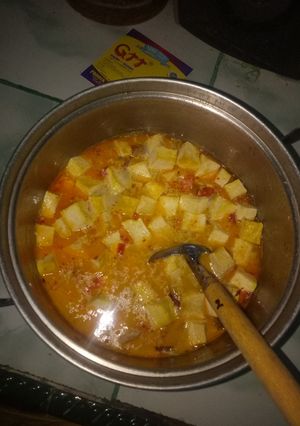 Foto resep Lodeh tahu cecek