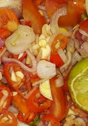 Foto resep Sambal dabu-dabu matah