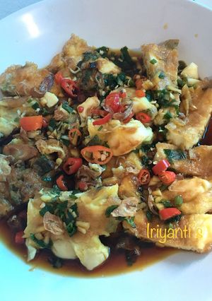 Foto resep Dadar Tahu Gimbal ala Fitsas