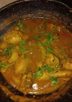 Une photo de Cari de poulet à la mauricienne