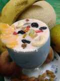 FRUIT CUSTARD(FOR WEIGHT WATCHERS)No white sugar,no cream)
