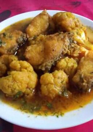 ফুলকপি তরকারি রেসিপির প্রধান ছবি