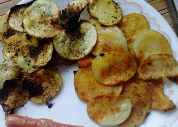 Popular Cuisine Ovenbaked Potato Chips Delicious Simple
