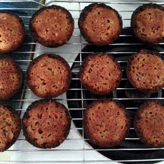 A picture of Pecan Pie Cupcakes.