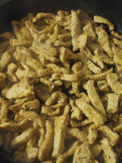 A picture of Gyros (greek meat fry).