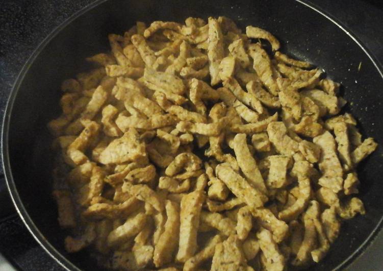 Recipe of Favorite Gyros (greek meat fry)