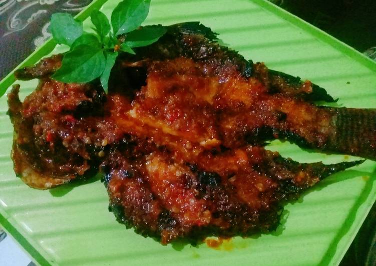 Bagaimana mengolah Mujaer bakar pedas manis, Bikin Ngiler