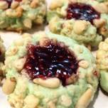 Key Lime Jewel Cookies