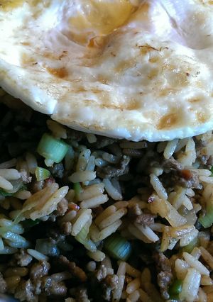 A picture of Nice and easy nasi goreng.