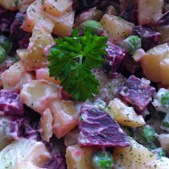 A picture of Vickys Scottish Potato Salad, GF DF EF SF NF.
