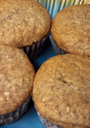 A picture of Banana Cinnamon Muffins (Egg Free).