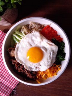 Foto resep Bibimbap (Nasi Campur Ala Korea)