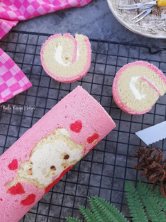 Foto resep Bolu gulung motif
