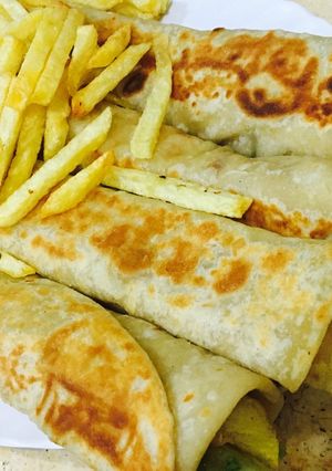 A picture of Chicken Shawarma.