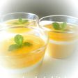 Creamy Melting Triple-layered Mango Pudding